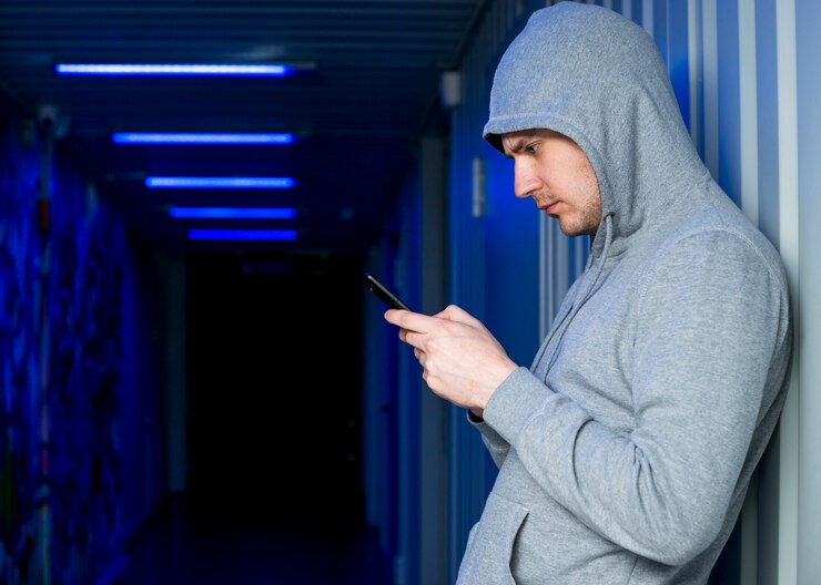 Foto gratuito el retrato del hacker