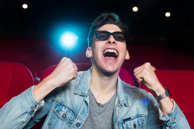 Retrato de hombre en el cine