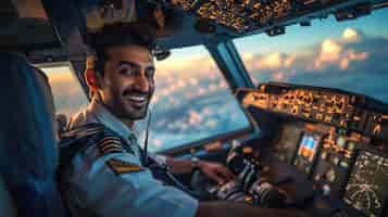 Foto gratuita retrato de un hombre ejerciendo su profesión para celebrar el día internacional del trabajo