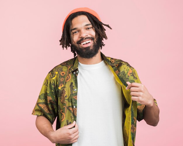 Retrato de un hombre feliz