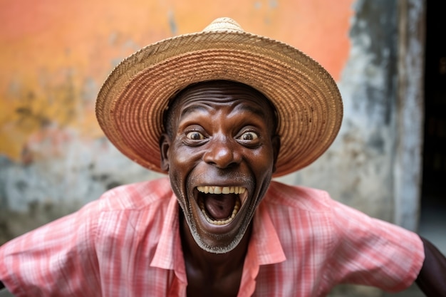 Foto gratuita retrato de hombre sonriente