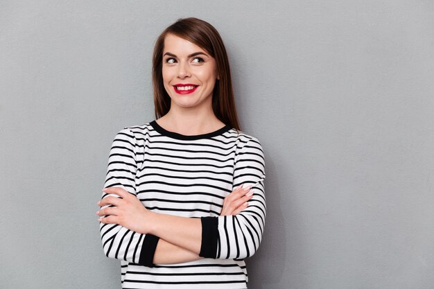 Retrato de una mujer sonriente