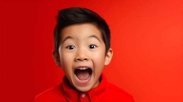 Retrato de niño pequeño