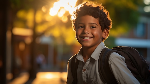 Retrato de niño pequeño