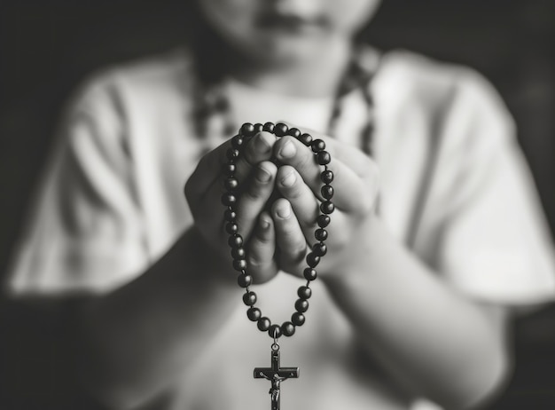 Foto gratuita retrato del niño en primera comunión