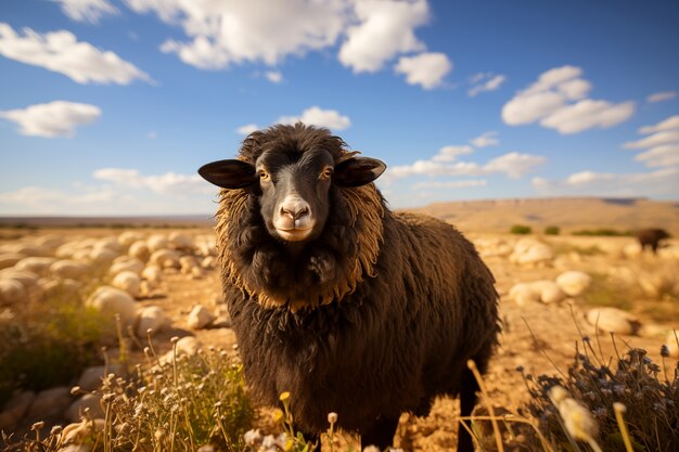 Retrato de oveja negra