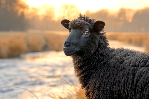 Retrato de oveja negra
