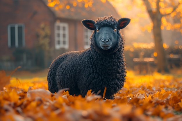 Retrato de oveja negra