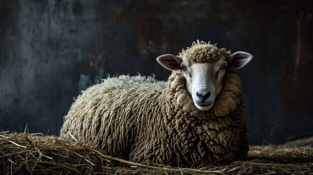 Retrato de una oveja