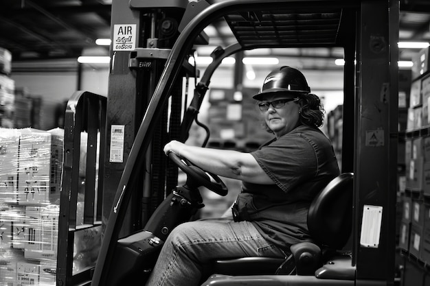 Retrato de una persona que trabaja en la industria de la construcción