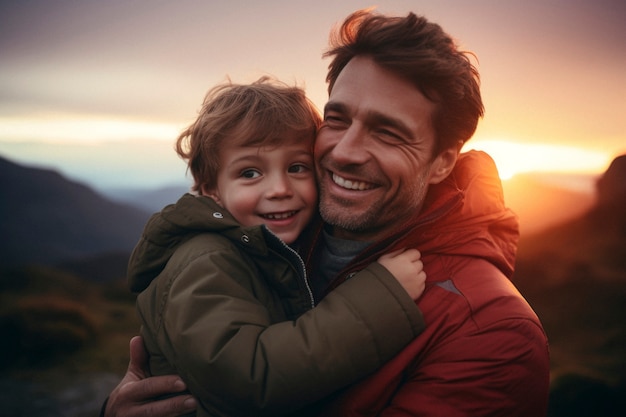 Retrato de personas abrazándose en honor a la celebración del día del abrazo