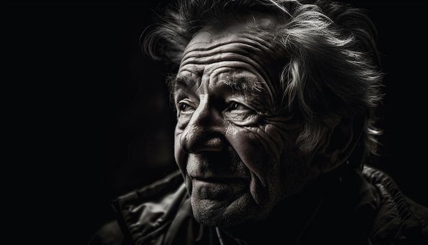 Los retratos de personas mayores capturan el viaje de la vida y la sabiduría generada por la IA