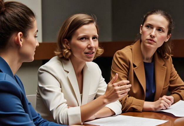 Reunión de mujeres empresarias