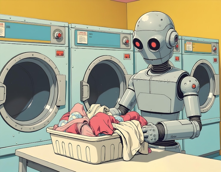 Foto gratuito robot en los años 90