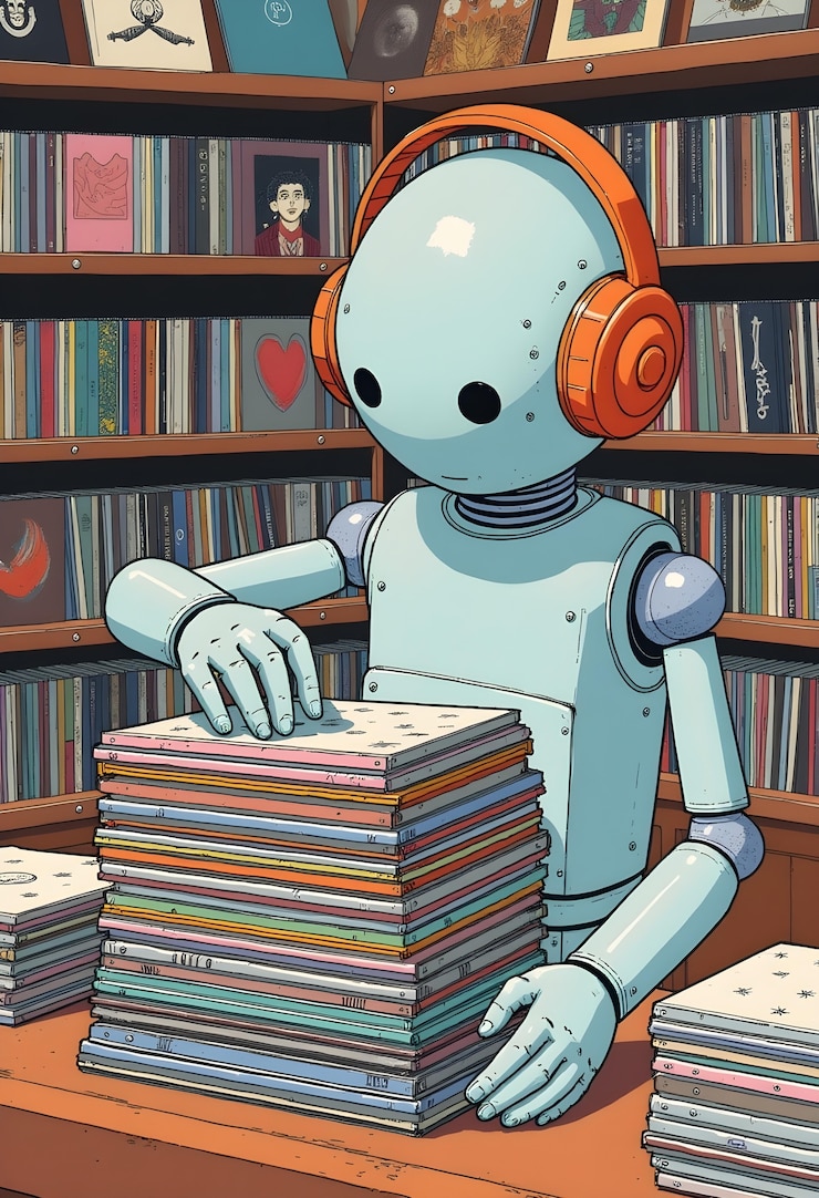 Foto gratuito robot en los años 90