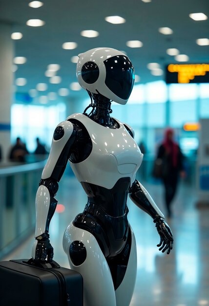 El robot viajero.