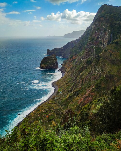 Rocha do Navio Rock, um Santana Isla de Madeira
