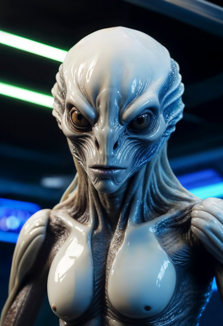 Foto gratuito el rodaje de fantastic alien