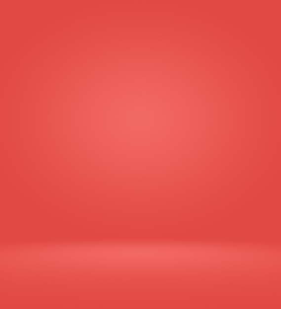 Rojo para el fondo y mostrar su producto.