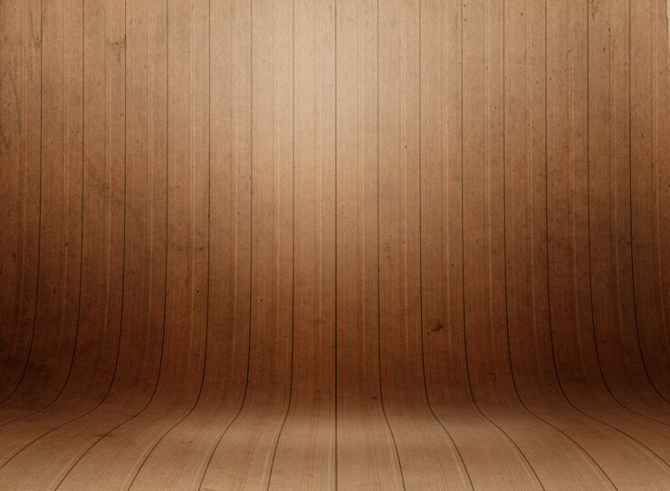Photo Gratis room with wood texture