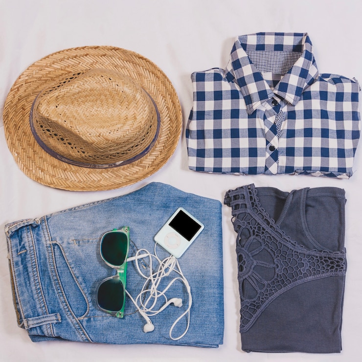 Foto gratuito ropa de verano