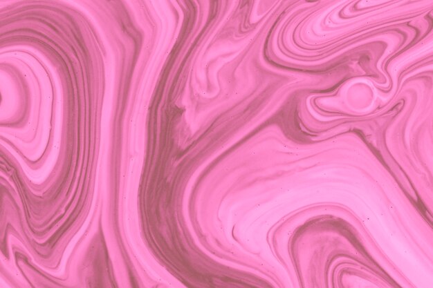 Rosa olas de pintura acrílica fluida