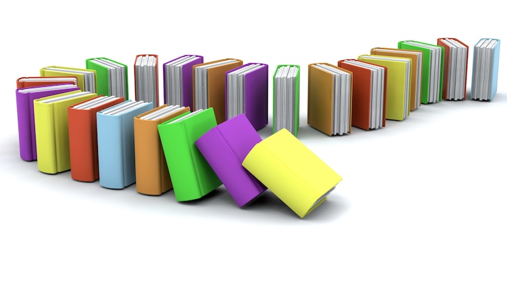Photo Gratis row of books