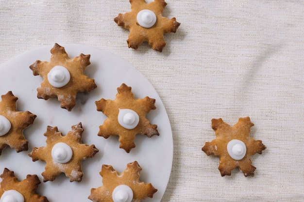 Sabrosas galletas con malvaviscos