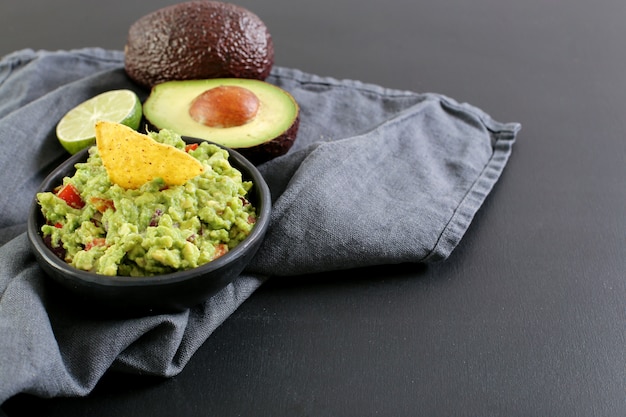 Foto gratuita salsa de guacamole