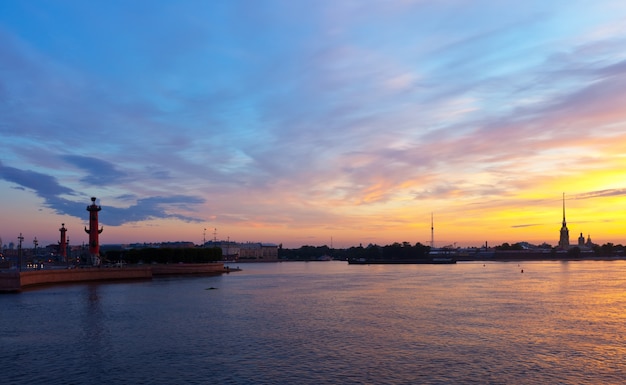 San Petersburgo en la mañana