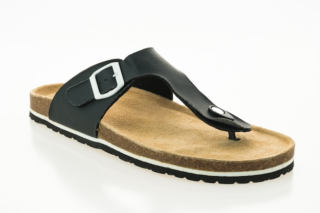 Sandalias y sandalias de cuero para hombres