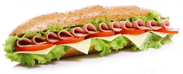 Sandwich fresco y sabroso