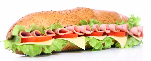 Sandwich fresco y sabroso