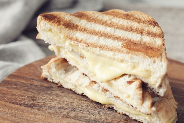 Sandwich de queso fundido