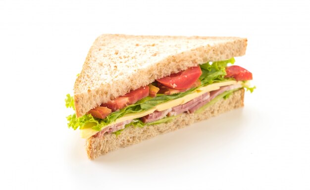 El sándwich.