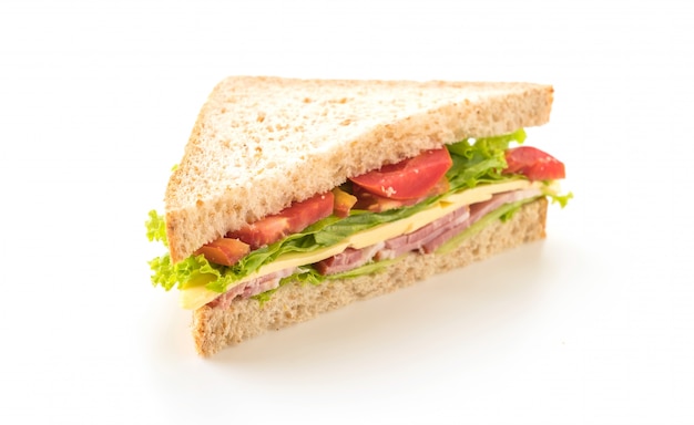 El sándwich.