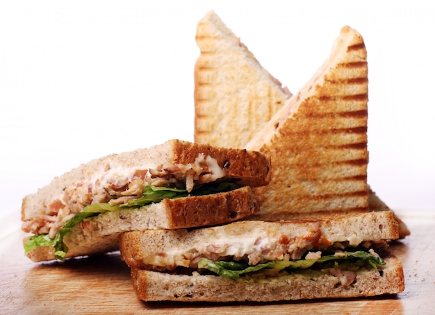 Sandwiches frescos y sabrosos