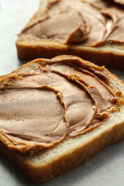 Sandwiches de mantequilla de maní