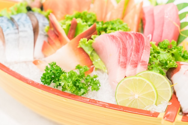 Foto gratuita sashimi