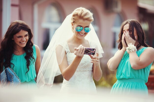 Foto gratuita sentimientos de menta personas boda de la boda