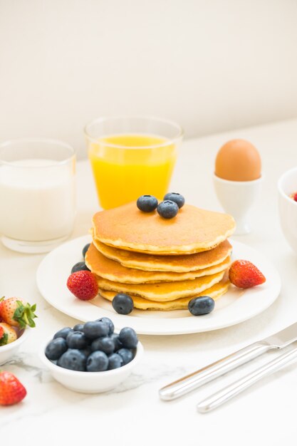 Set de desayuno saludable