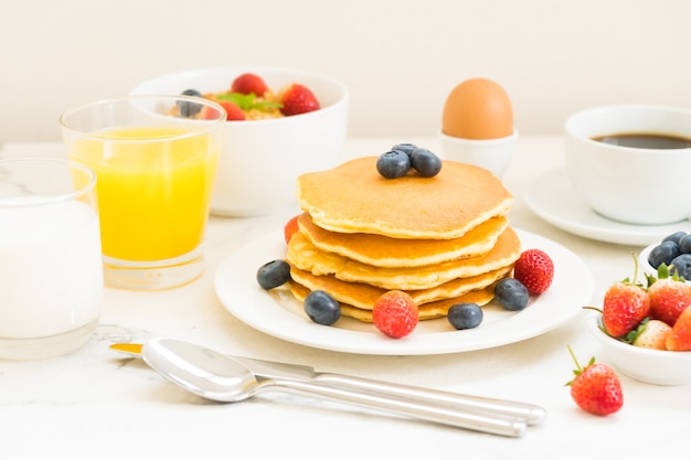 Set de desayuno saludable