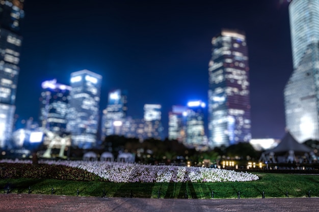 Foto gratuita shanghai en la noche, china