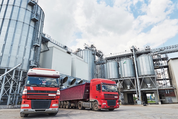 Foto gratuito silo agrícola