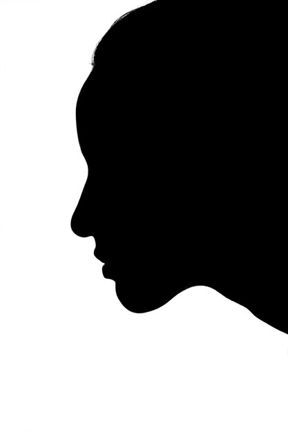 silueta de mujer