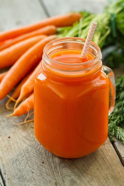 Smoothie de zanahoria delicioso
