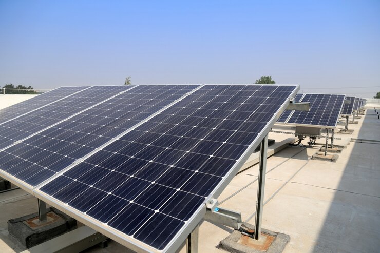 Photo Gratis solar power power station