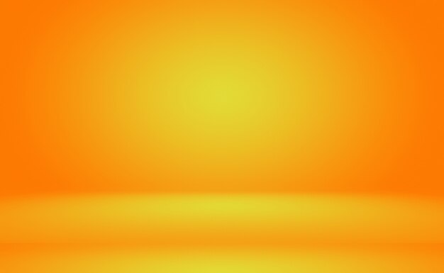 Sólido abstracto de fondo amarillo brillante del sitio de la pared del estudio de la pendiente.