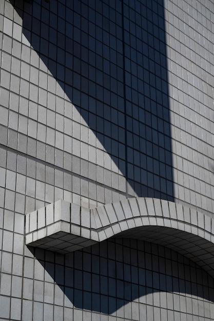 Sombras abstractas del edificio de la ciudad