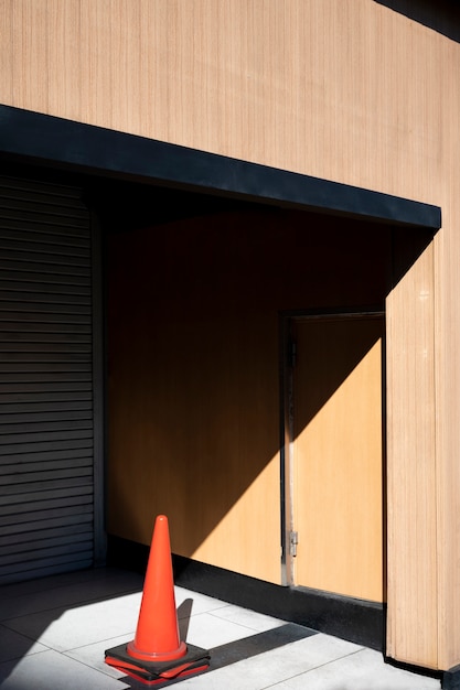 Sombras abstractas del edificio de la ciudad